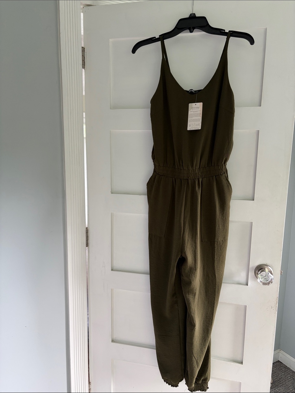 Olive jumpsuit